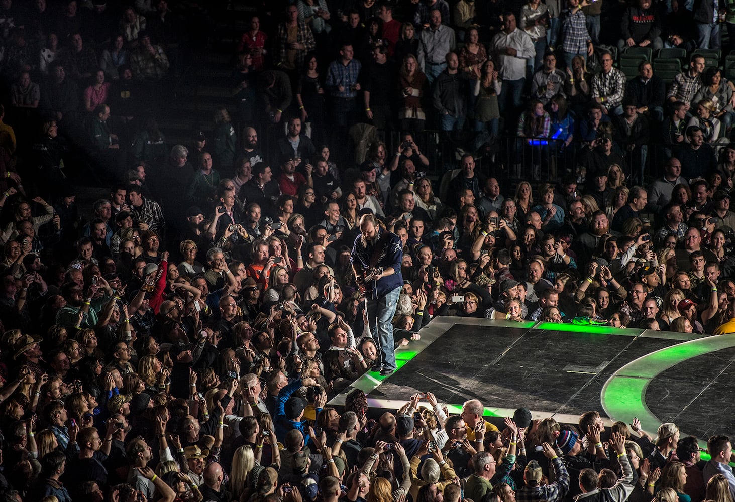 Country Music superstars the Zac Brown Band rocked the Wright State University's Nutter Center