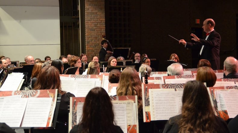 The Southwestern Ohio Symphonic Band (SOSB) will team up with the Princeton High School Symphonic Band to present its annual spring concert on April 30. CONTRIBUTED