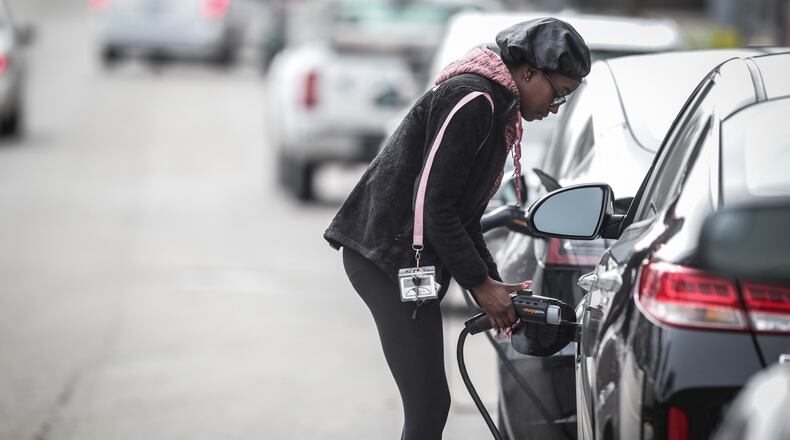 Eleven electric-vehicle charging stations will be installed in Butler County with part of $3.25 million in grants announced for projects statewide by the Ohio Environmental Protection Agency.