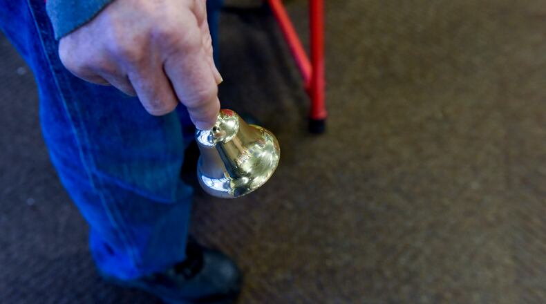 Volunteer bell ringers are needed in Oxford to help the Salvation Army raise money for its many local efforts in the community. STAFF FILE PHOTO