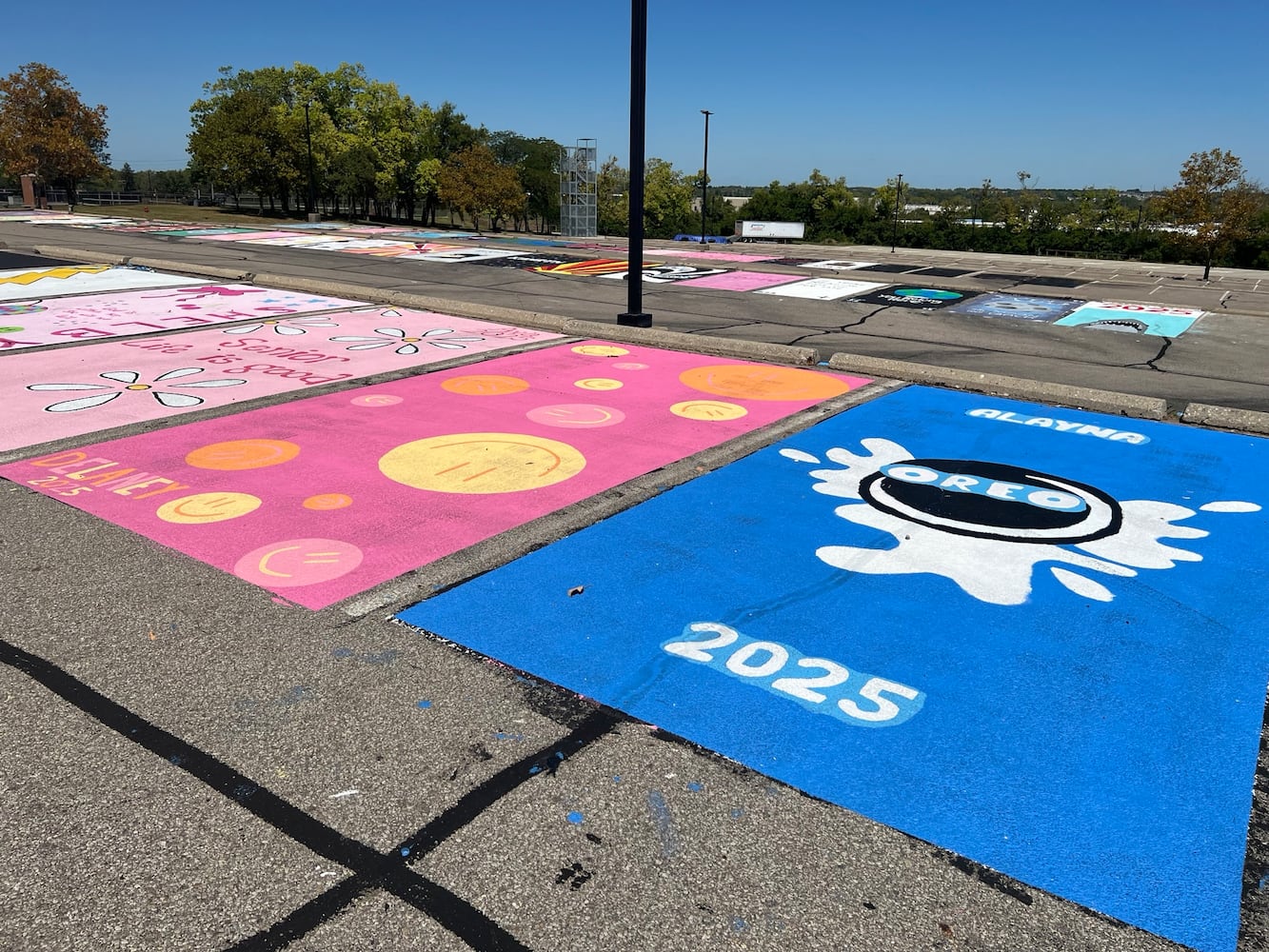 Fairfield high school senior lot spaces