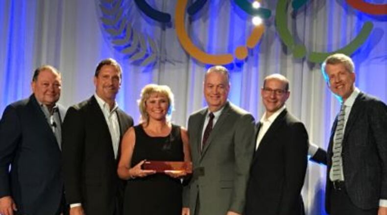 Premier Health receives an award for supplier diversity. CONTRIBUTED