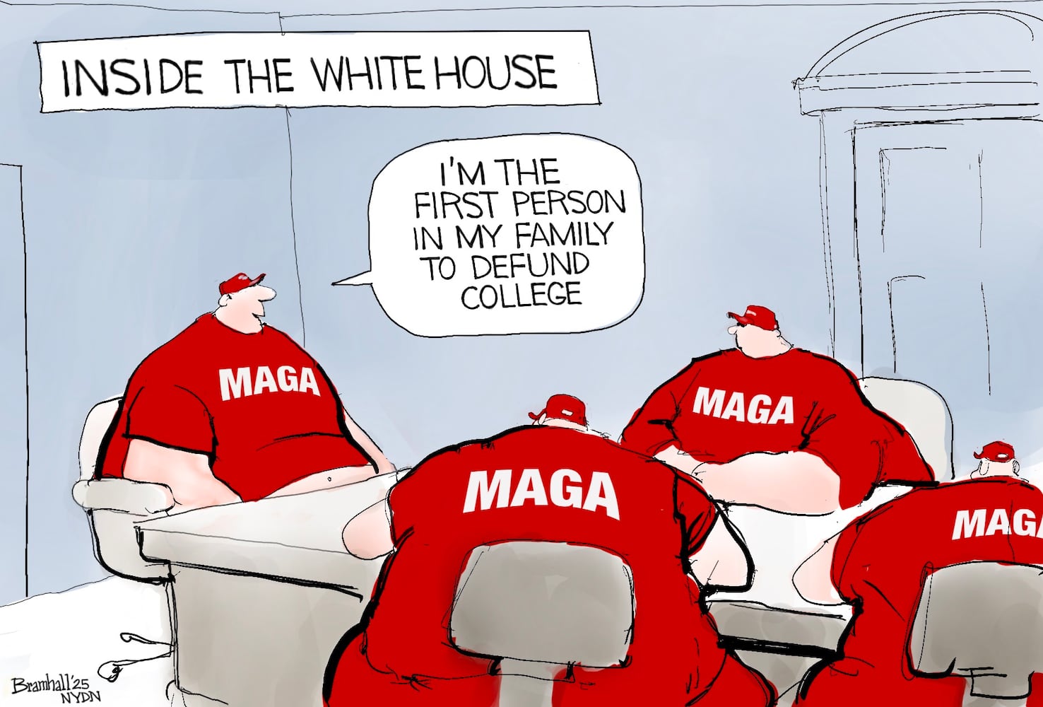 CARTOONS: Bill Bramhall, April 21, 2025