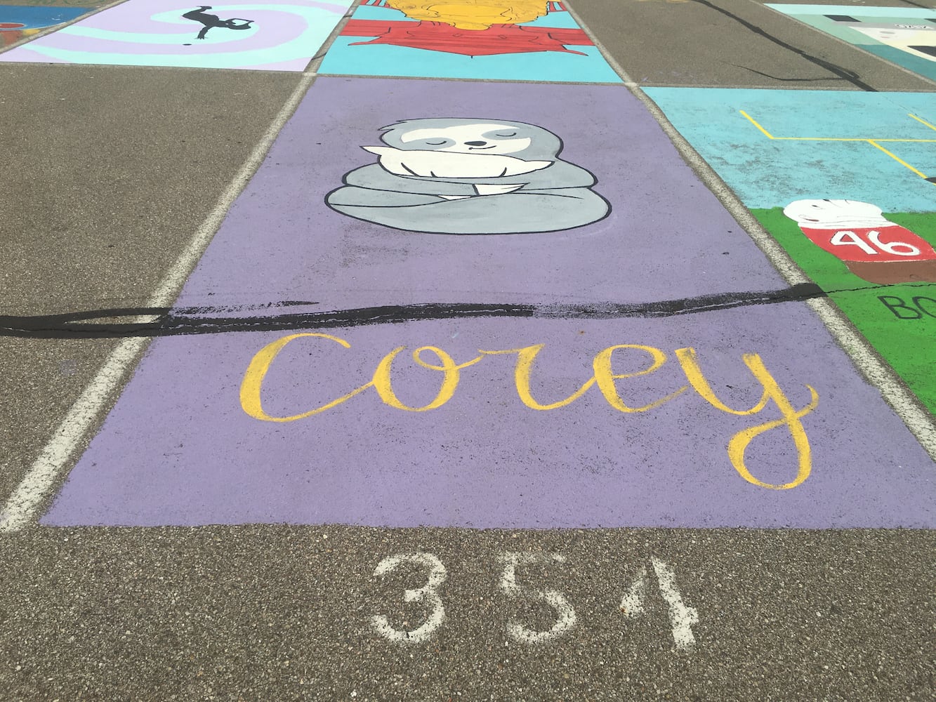 Lakota West High School parking lot spaces