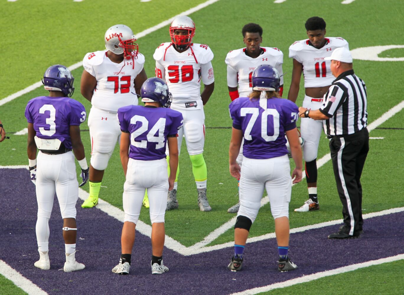 Middletown vs Lima Sr. football