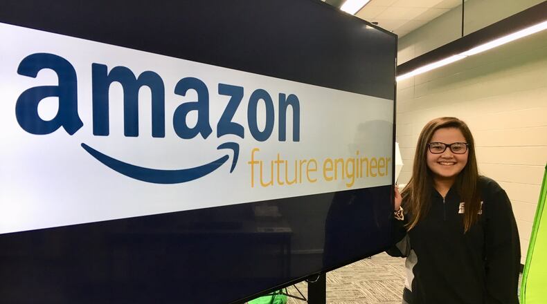 Lakota East High School senior Hannah Nguyen is among the first in the nation to win a $40,000 college scholarship from Amazon. There were only 100 winners across America for this new Amazon scholarship program and Nguyen plans to use it to study computer science at Ohio State University in the fall.