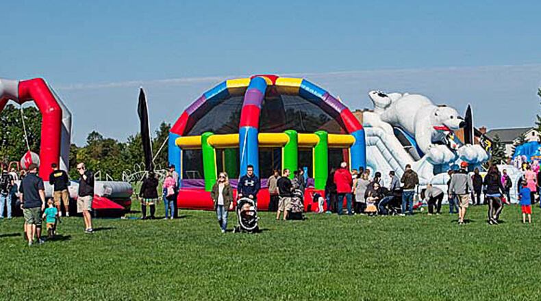 There will be seven inflatable’s at Saturday’s Fall Festival in Liberty Twp.’s Liberty Park. LIBERTY TWP./CONTRIBUTED