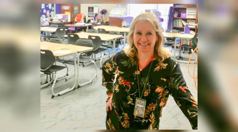Middletown Schools' most veteran teacher is intervention specialist Joni Crow, who started teaching in the Butler County district in 1980 and now is an instructor at Middletown Middle School.
(Provided Photo/Journal-News)