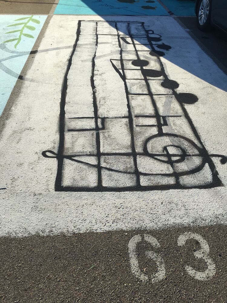 Lakota West senior parking spaces