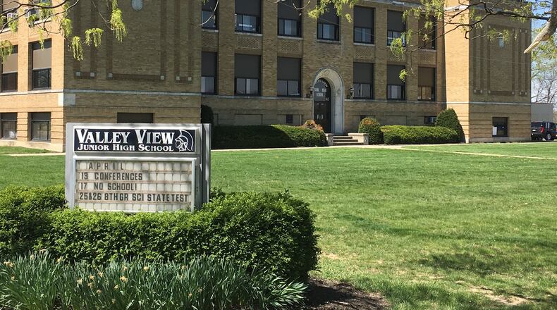 Valley View Junior High School was built in 1923 in Farmersville and expanded in 1954. JEREMY P. KELLEY / STAFF