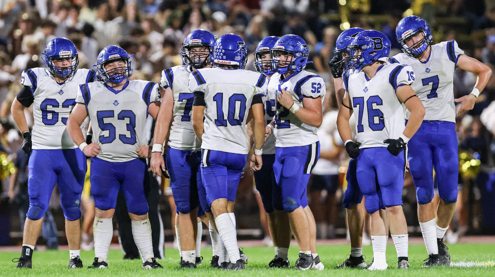 Brookville traveled to Oakwood for a Southwestern Buckeye League game on Friday, Oct. 3 at Mack Hummon Stadium. BRYANT BILLING / STAFF