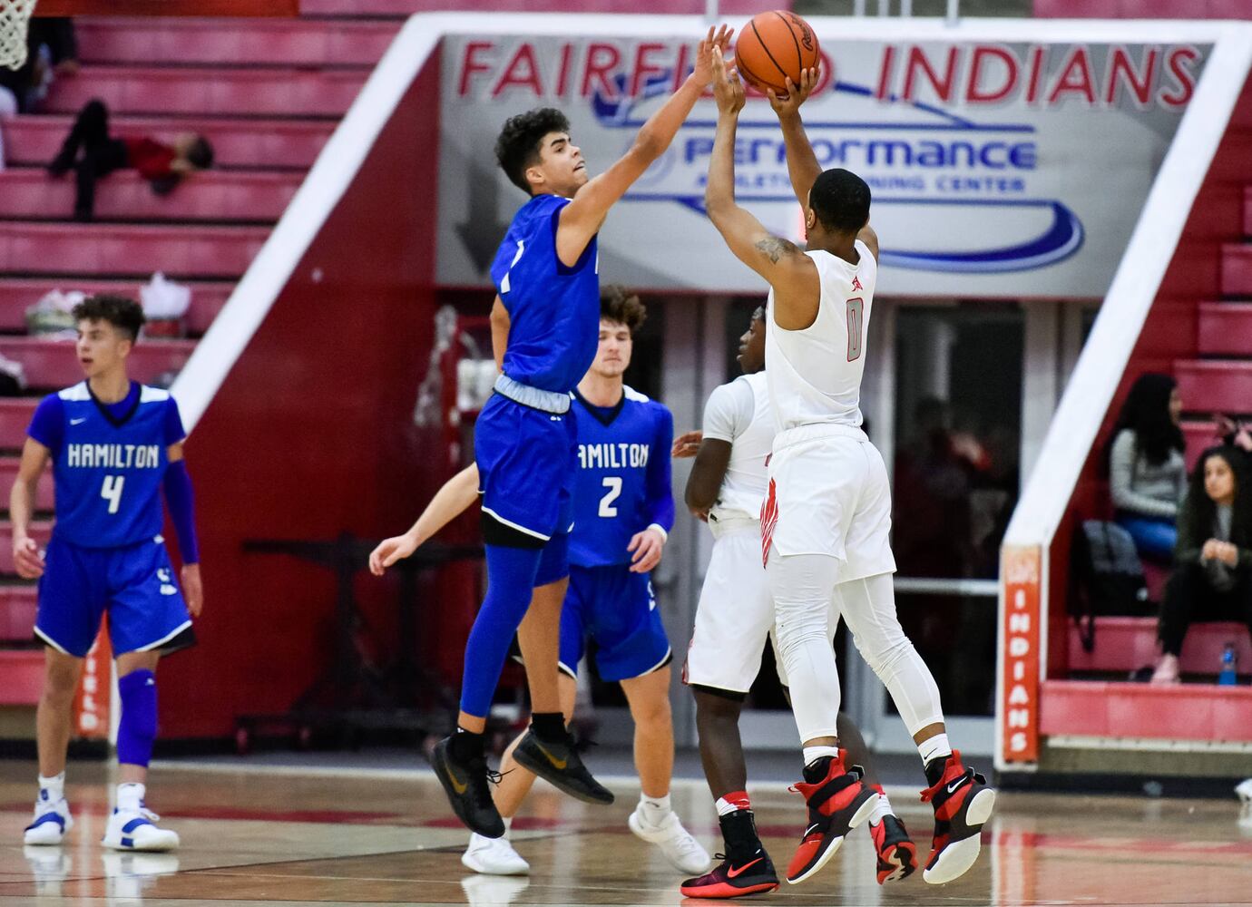 Fairfield vs Hamilton boys basketball