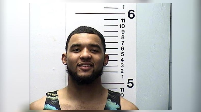 Allante Simmons, 21, is charged with assault on a police officer, a fourth-degree felony, after he allegedly injured a Middletown officer Monday morning.