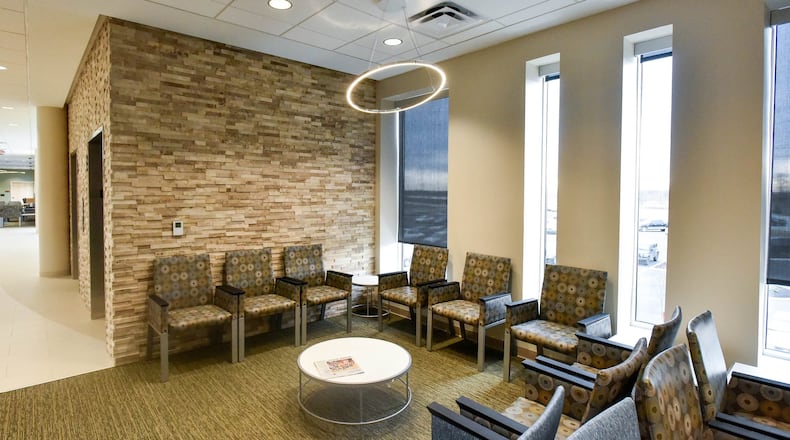 TriHealth Liberty, the new multidisciplinary ambulatory campus serving the West Chester and Liberty communities, is now open. TriHealth Liberty services include primary care, orthopedic and sports medicine, urogynecology, midwives, women’s services, neurology/headache, physical therapy, x-ray and lab services. It also includes TriHealth’s newest Priority Care location for urgent care, which provides care to patients seven days a week. NICK GRAHAM / STAFF