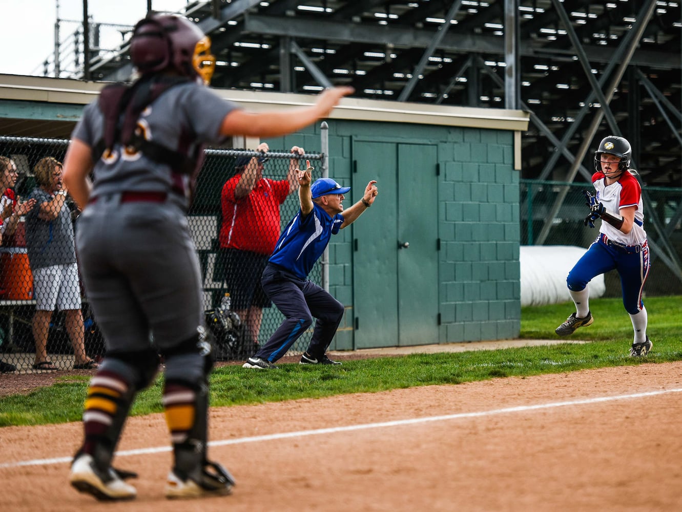 Ross vs Clinton-Massie Softball