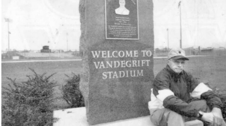 Lebanon High School's stadium is named for former football, track and cross country coach Jim VanDeGrift.