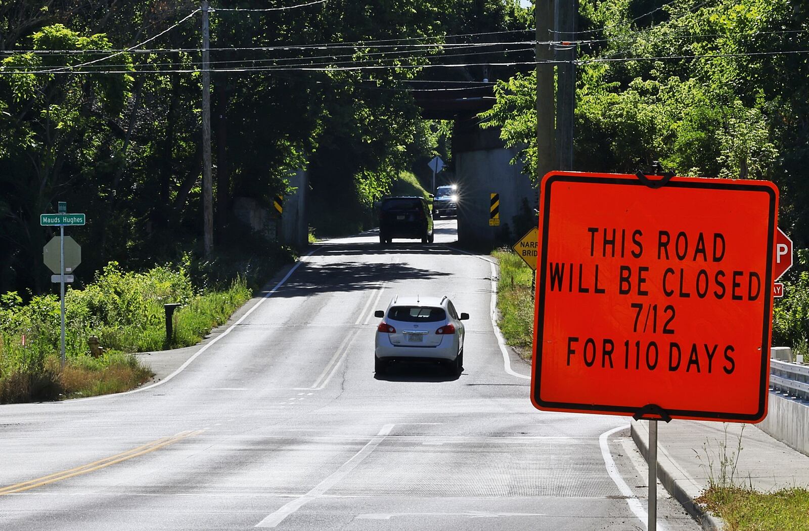 Work is set to start on the tricky intersection near the railroad "mousehole" at Hamilton Mason and Mauds Hughes roads.