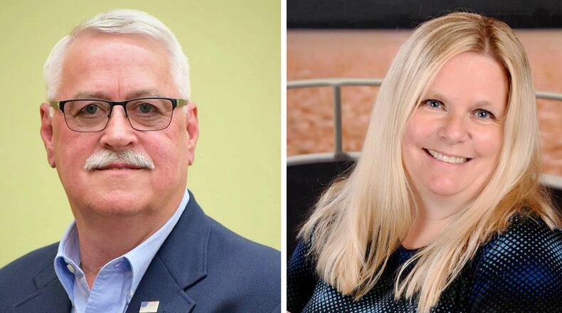 Fairfield Twp. Trustee Joe McAbee and Fairfield Twp. Fiscal Officer Shelly Schultz