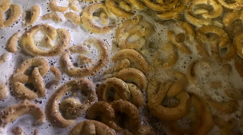 Branch & Bone Artisan Ales,  905 Wayne Ave., will celebrate the release of its new beer Pretzel Queen on Dec. 19. The beer is the result of a partnership with Smales Pretzel Bakery, nearby at 210 Xenia Ave. CONTRIBUTED