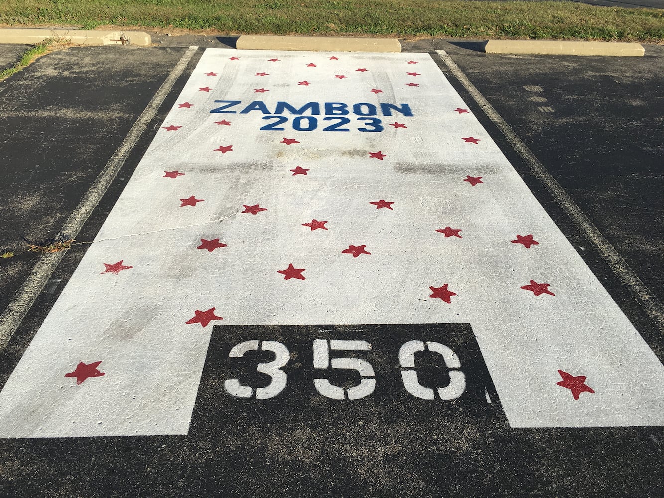 Ross senior parking lot spaces