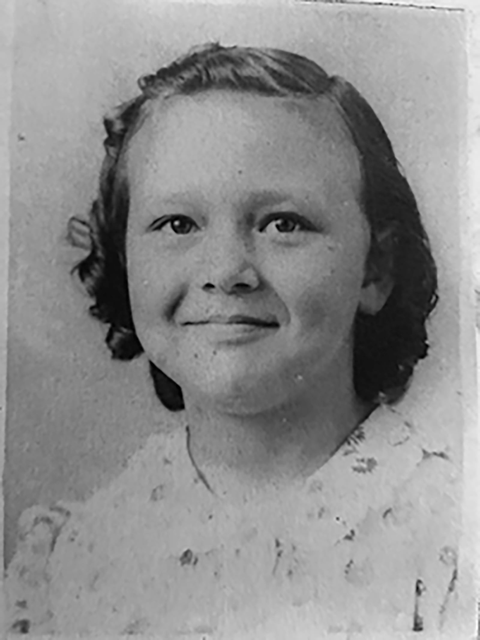 Peggy Augusten in 1944 in second grade grade in Trotwood, where she grew up. CONTRIBUTED