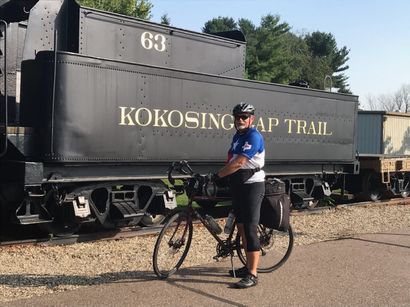 Great American Bike Rally ride from Fairfield to Cleveland