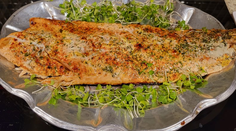 Salmon is by far the most popular variety of fish in the United States, but it is not well-suited for frying, says Oxford food columnist Jim Rubenstein. CONTRIBUTED