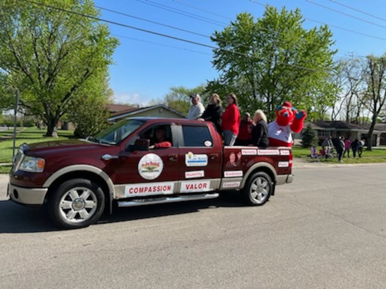 Nuxhall fields parade and opening day