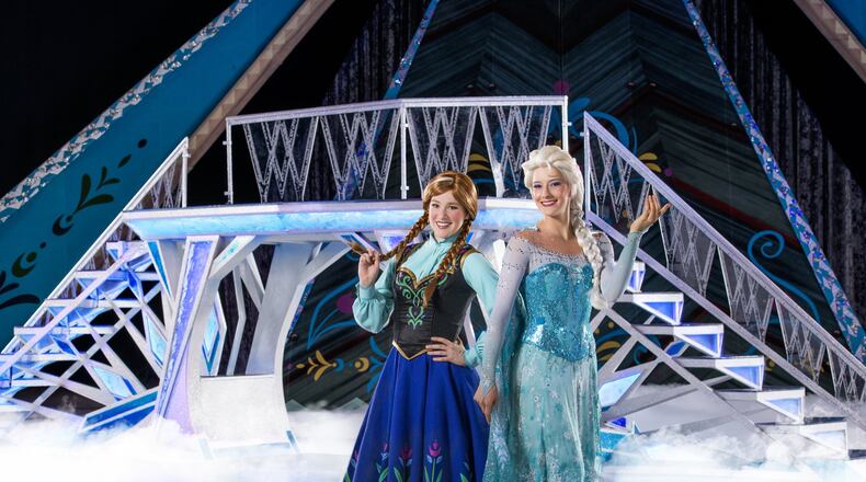 The Disney on Ice Frozen tour will be at the U.S. Bank Arena in Cincinnati on March 7-10. CONTRIBUTED