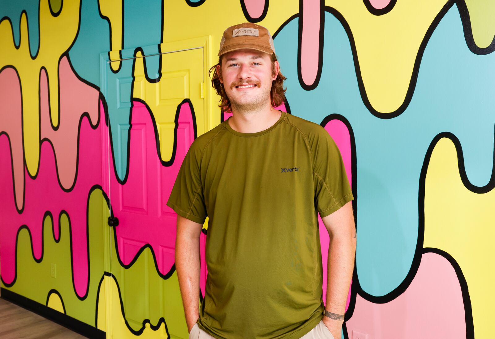 Josh Stanley has opened Golden Glass on Main Street in Hamilton. The shop features vape and tobacco products and custom waterpipes. NICK GRAHAM/STAFF