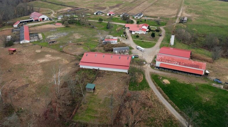 The Wagners’ Flying W Farm Inc. in Pike County. TY GREENLEES / STAFF