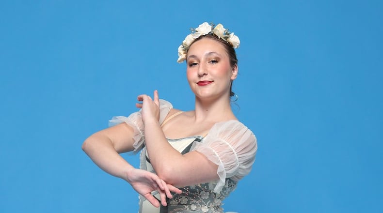 Ballet Etoiles will present “Coppélia,” at 2:30 p.m. and 6 p.m. June 2 at Fairfield Freshman Auditorium, 8790 N Gilmore Rd., in Fairfield. The picture is Samantha Rajauskas who plays the principal role of “Swanhilda.” CONTRIBUTED