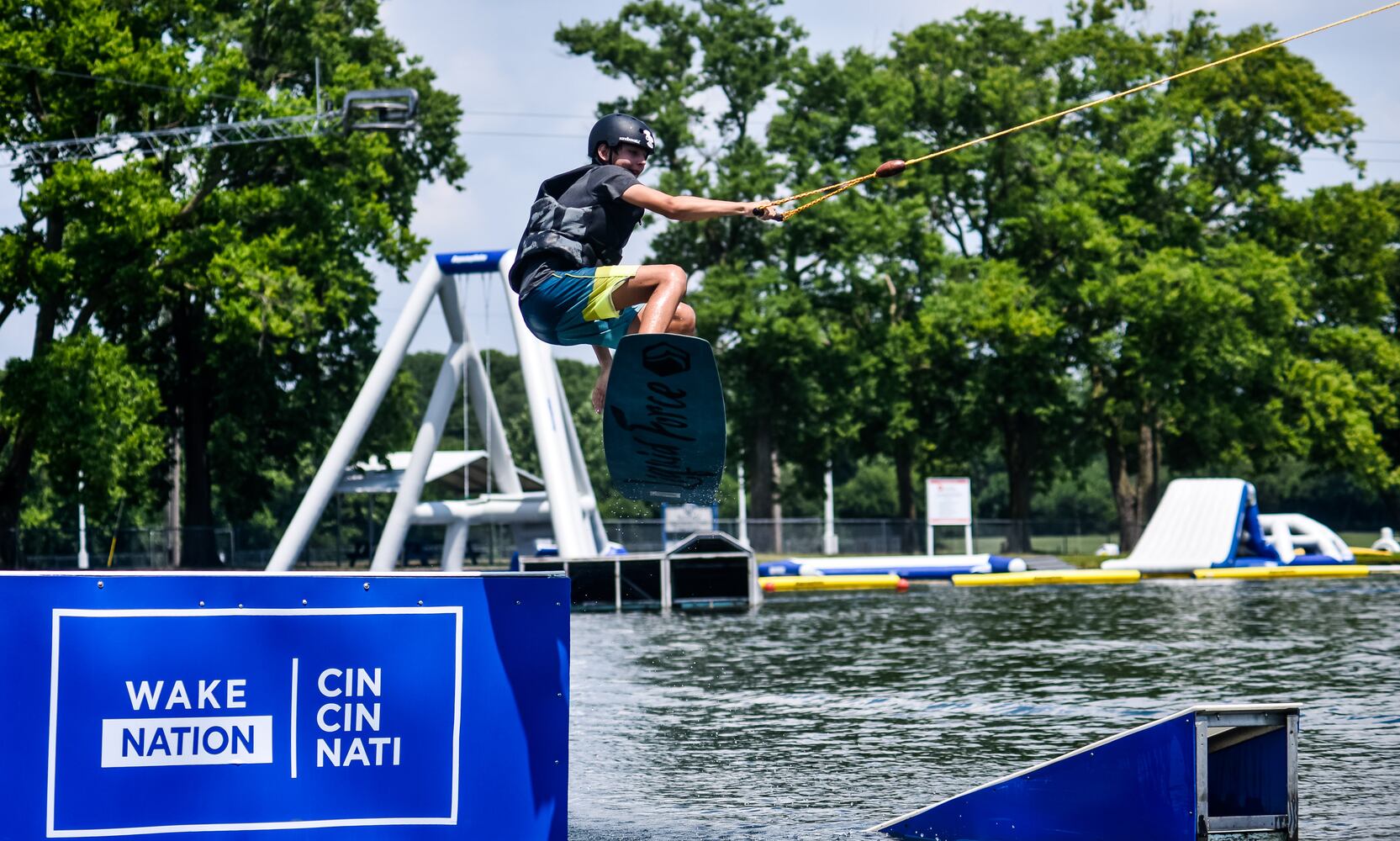 Wake Nation in Fairfield hosts wakeboarding camp