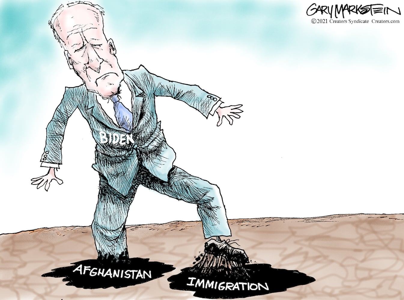 Week in cartoons: Immigration, booster shots and more