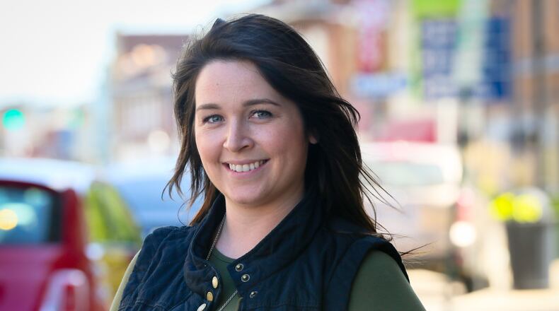 Downtown Middletowwn Inc. Executive Director Mallory Greenham will be leaving her position on June 1. She and her fiance are opening Spoken Bicycles, a full-service bike shop and craft beer bar. GREG LYNCH/STAFF FILE 2016