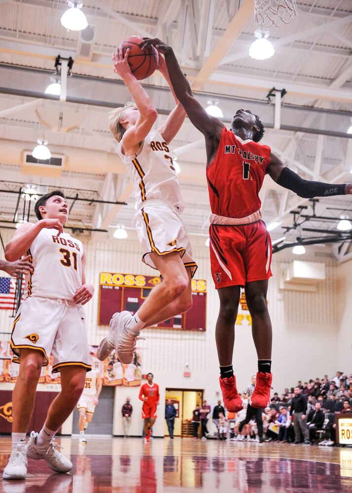 Ross vs Mt. Healthy basketball