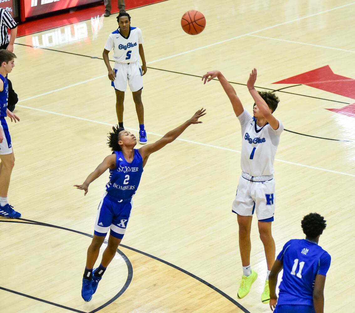 Hamilton vs St. Xavier Division 1 boys basketball
