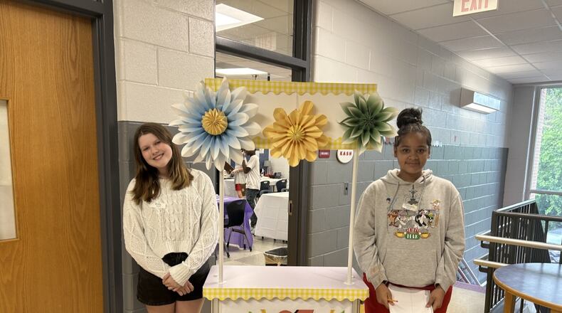 Students at Middletown's Highview 6th Grade Center recently put together a taco meal presentation for local business leaders and the adults came away sated and impressed. After learning about the fields of business, marketing and management, students in Marnie Kash's class applied their knowledge to running their own business, which in this case, is "Highview Top of the Tacos." Local businesses and community organizations helped with some business people also serving as judges. CONTRIBUTED