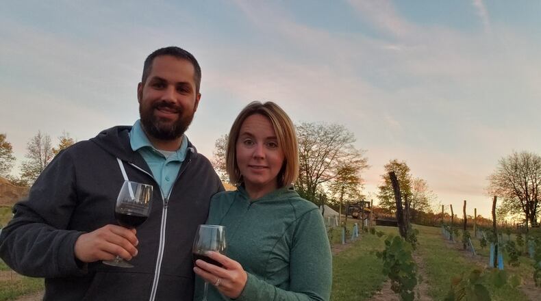 Shaun and Danielle Pierce, founders of Twenty One Barrels Cidery & Winery. CONTRIBUTED