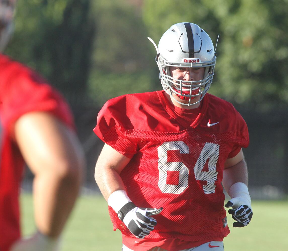 Ohio State freshmen begin practice