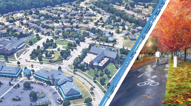 Fairfield residents identified as connectivity and walkability as a top priority for the city in the recent completion of the comprehensive plan. The plan would take decades to complete. PROVIDED