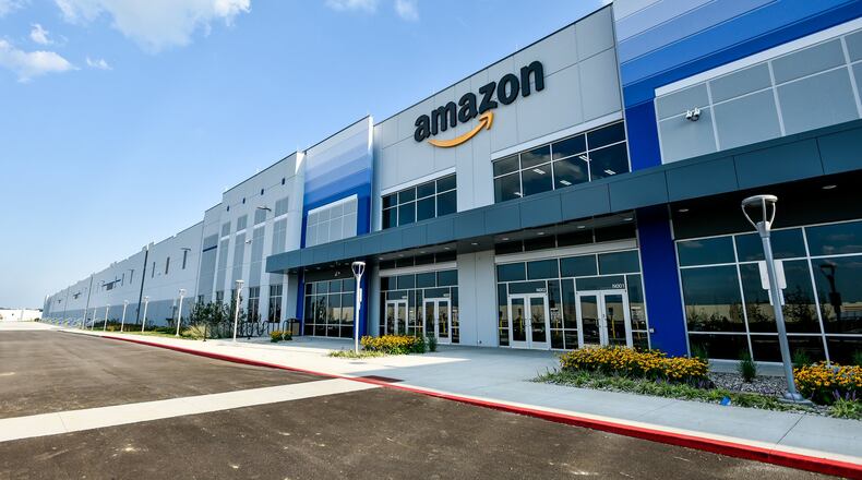 Amazon announced this week it is hiring more than 750 primarily full-time employees for its new fulfillment center in Monroe. Company officials say the opening of a facility typically follows about a month after the start of hiring efforts. NICK GRAHAM/STAFF