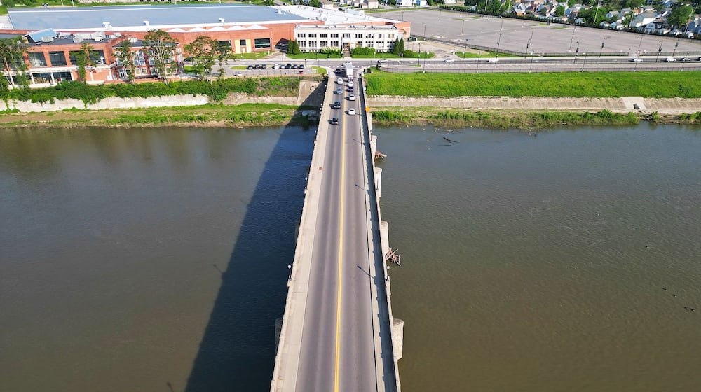 Part of the North Hamilton Crossing project would eventually convert the Black Street Bridge (pictured) into a primarily pedestrian crossing. A bridge phase of the North Hamilton Crossing project could cost around $33 million. NICK GRAHAM/STAFF