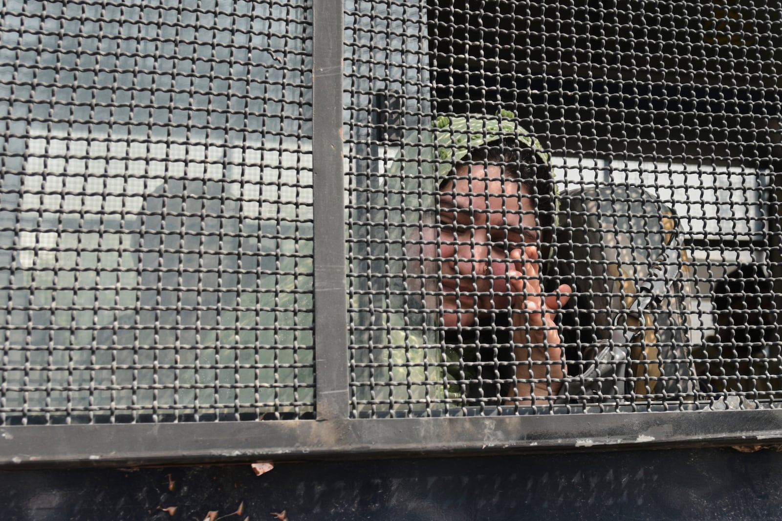 A Pakistan national bids goodbye to her Indian relatives as she leaves in a bus at the Attari-Wagah border between India and Pakistan, following New Delhi’s decision to order almost all Pakistani citizens to leave the country after last week’s deadly attack in Indian-controlled Kashmir, Wednesday, April 30, 2025. (AP Photo/Prabhjot Gill)