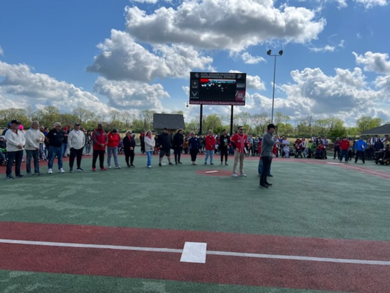 Nuxhall fields parade and opening day