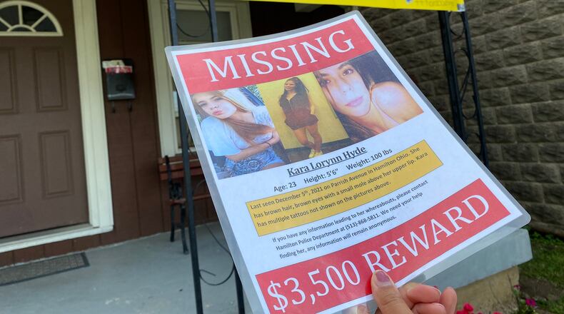Another search for missing Hamilton woman Kara Hyde occurred June 5, 2022. CONTRIBUTED/WCPO
