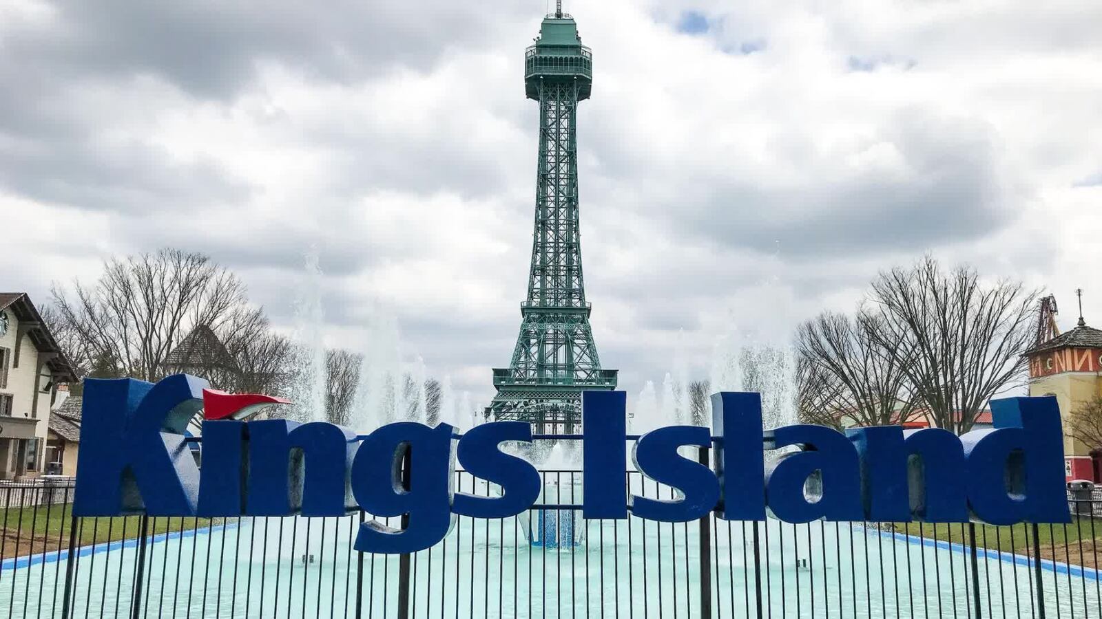 Why are there so many police officers around Kings Island?