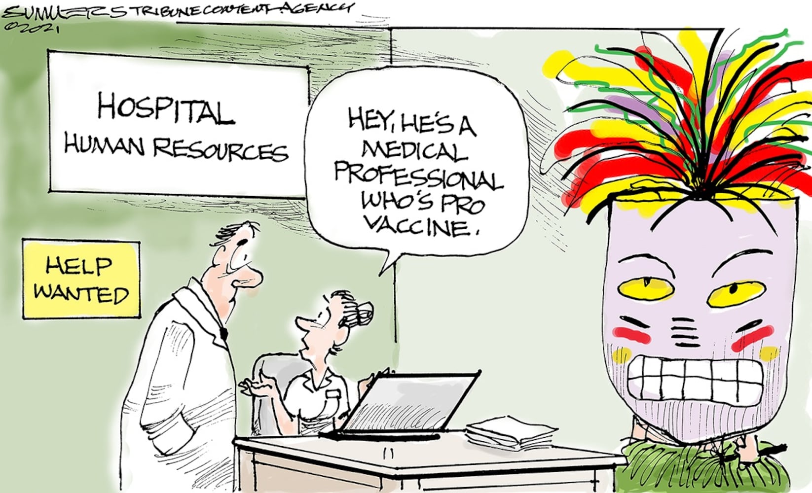 WEEK IN CARTOONS: Vaccines, immigration, spending and more