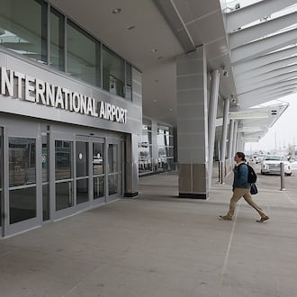 Dayton International Airport, Wednesday, Feb. 12, 2025. MARSHALL GORBY\STAFF