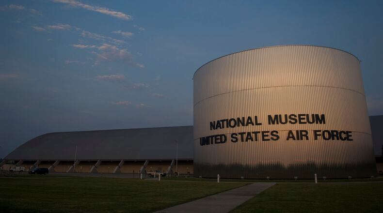 Front view of the National Museum of the U.S. Air Force. (U.S. Air Force photo by MSgt. Cecilio Ricardo)